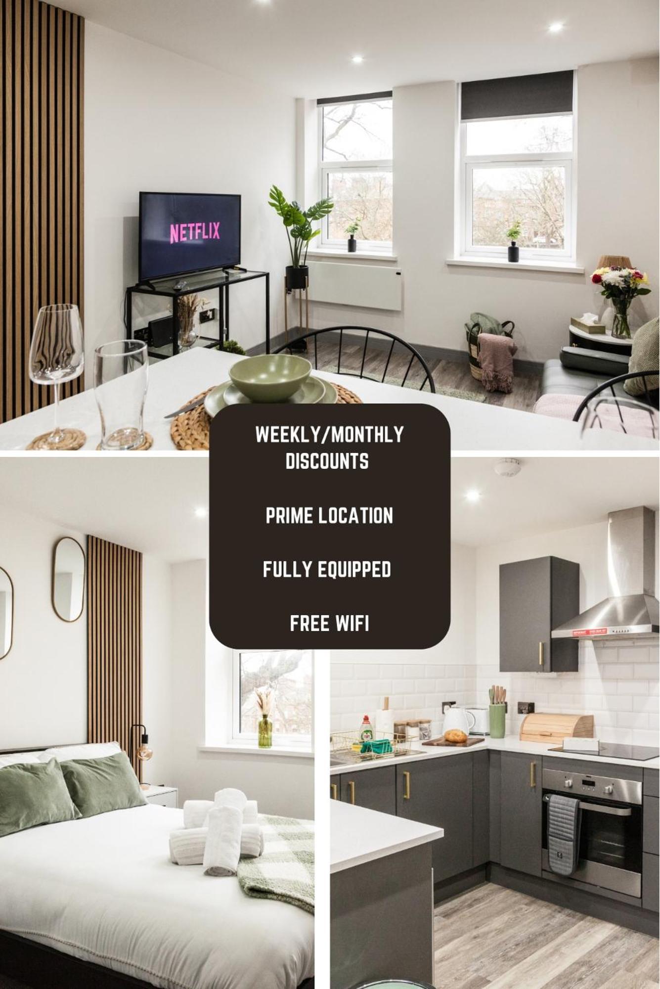 Comfortable Apartment In Desirable Area Of Preston Exterior foto