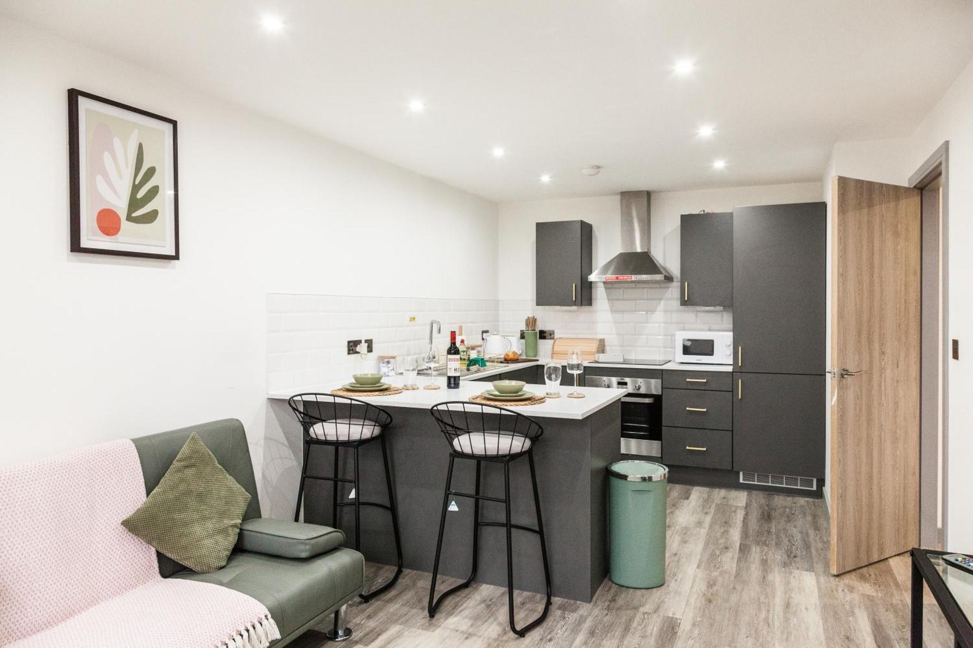 Comfortable Apartment In Desirable Area Of Preston Exterior foto