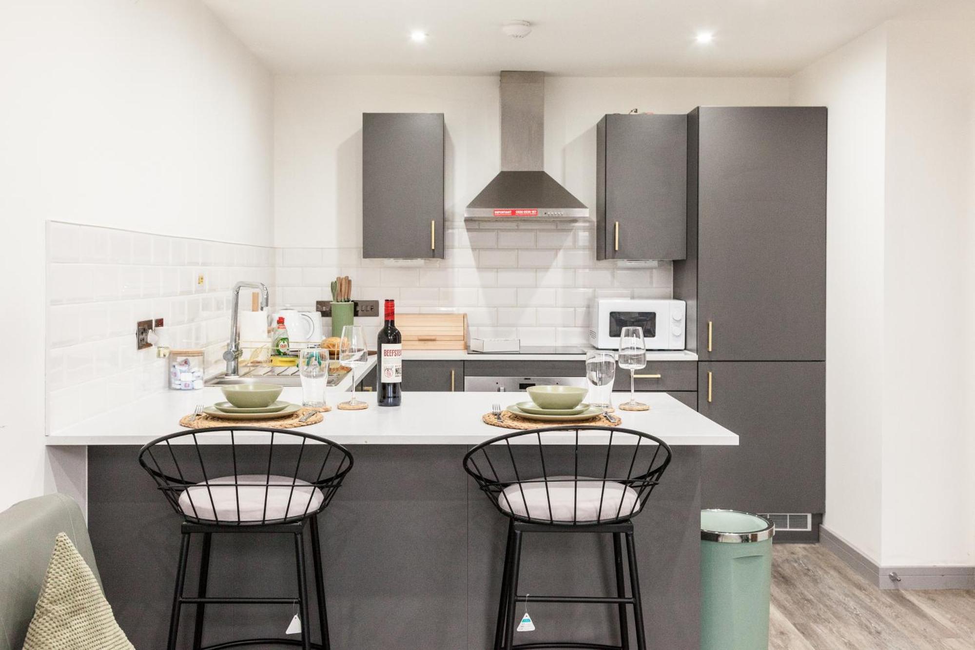 Comfortable Apartment In Desirable Area Of Preston Exterior foto